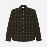 Utility Flannel (Espresso Twill Check)