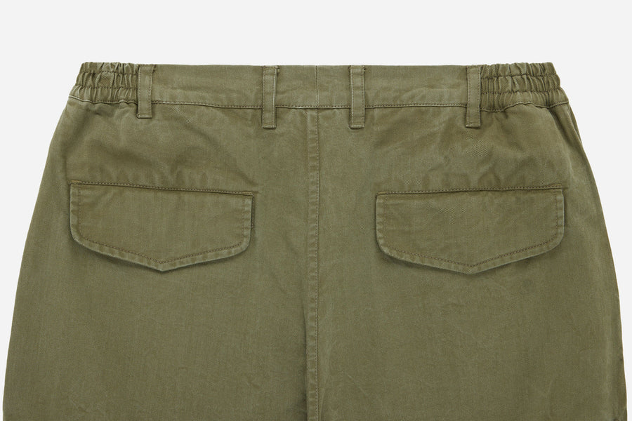 Cargo Pant in Olive Twill