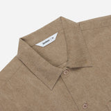 Short Sleeve Work Shirt (Brown Pigment Dye)