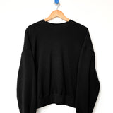 Waffle Core Sweatshirt (True Black)