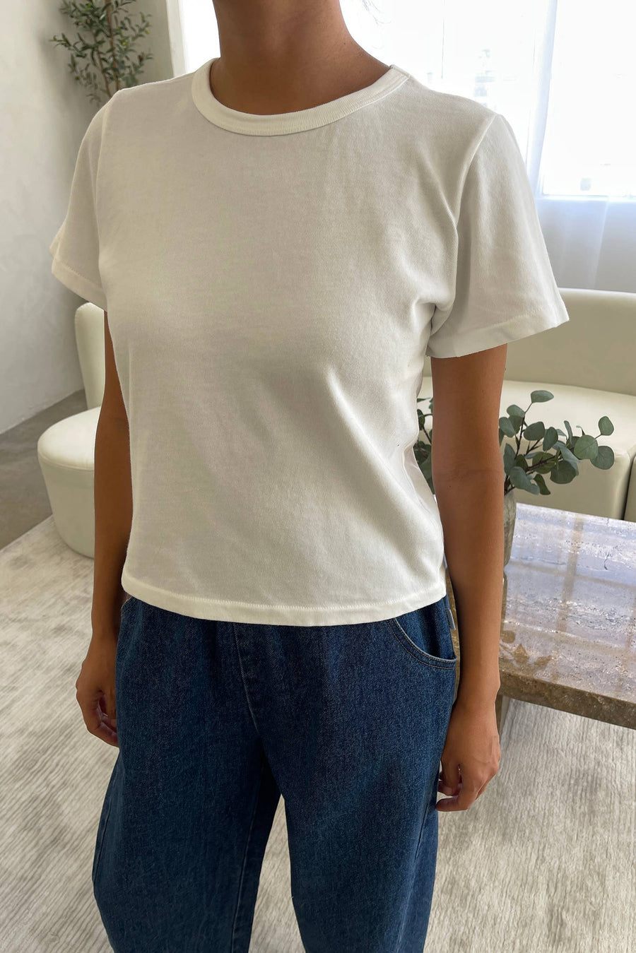 The Little Boy Tee (Vintage White)