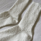 Cottage Socks: Ht. Grey