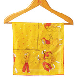 'buck up buckaroo' silk scarf