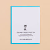 Appley Ever After Letterpress Greeting Card