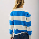 Rugby Pullover (Pop Blue)
