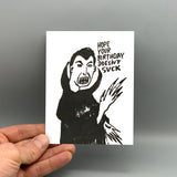 Birthday Sucks - Humorous Letterpress Birthday Card