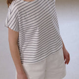 Chérie Tee (Green/White)