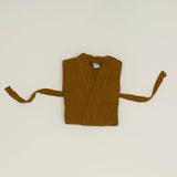 Simple Waffle Bathrobe (Bronze/Small)