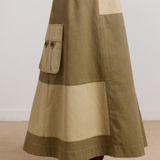 Marcelle Barn Midi Skirt