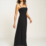 Maybrook Summer Maxi Dress (Black)