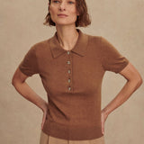 Toni Polo Knit Tee