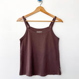 Organic Cotton Dana Cami (Coffee)