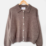 Lou Cashmere Cardigan (Frappe)