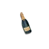 Hand-painted Champagne Claw Hair Clip | Eco-Friendly
