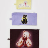 Flat Pouch Set (Fancy Animals)