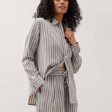 Palermo Short (Black/White Stripe)