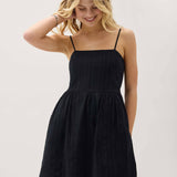 Cardiff Mini Dress (Black)