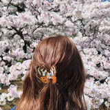 Hand-painted Tiger Moth Claw Hair Clip | Eco-Friendly (Copy): Animal