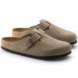 Boston Suede (Taupe/Narrow/Soft Foot Bed)