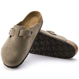 Boston Suede (Taupe/Narrow/Soft Foot Bed)