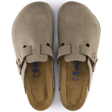 Boston Suede (Taupe/Narrow/Soft Foot Bed)