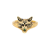 Feline Fury Ring (18K Gold Plated Stainless Steel)