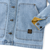 W's Denim Barn Coat (Stone Wash Indigo)