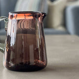 Handblown Glass Pitcher (Tamarind)