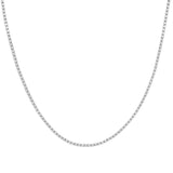 Axis Necklace (White 14in / Stainless Steel)