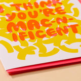 Mac n Cheese Letterpress Love Card