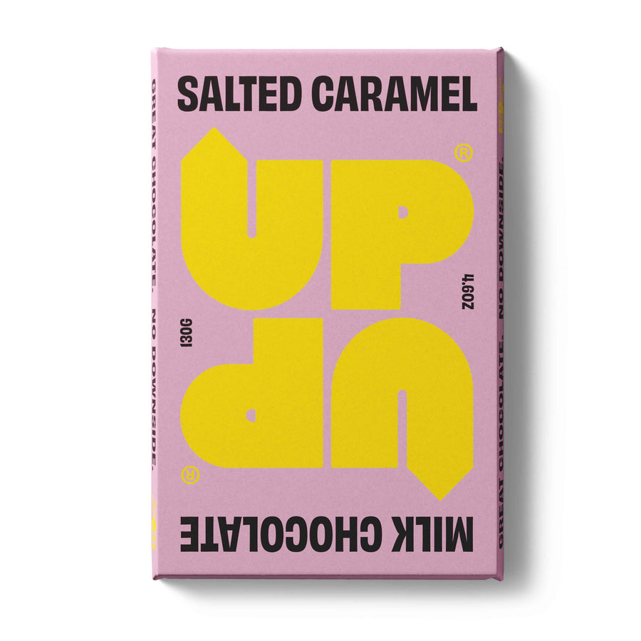 Salted Caramel Milk Chocolate Bar 130G/4.6OZ