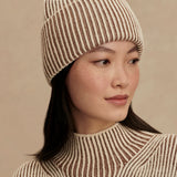 Dionne Plated Beanie (Cocoa Dust)