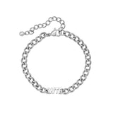 WTF Bracelet (Rhodium Plated)