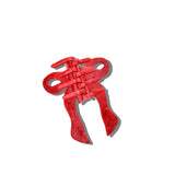 Coquette Bow Claw Hair Clip (Red Plaid)