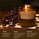 Iris Suede Standard Candle