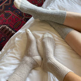 Classic Cashmere Socks: Camel