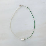Essential Pearl Necklace: Matcha