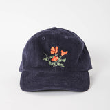 Poppy Cap (Navy Cord)