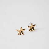 Flower Studs in Gold