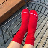 Camper Socks: Red