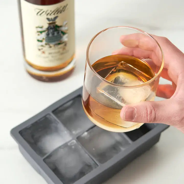 Glacier™ 2" Whiskey Ice Cube Tray w/ Lid