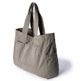 The Foundation Tote in Organic Smoked Olive