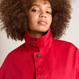 Anja Reversible Honey Trench (Red/Tan)