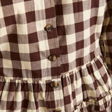 Madison Blouse (Butter Gingham)