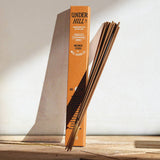 Underhill Incense Sticks – Tobacco, Cedar & Ale | Slow Burning, 20-Pack