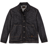 W's Denim Barn Coat (Rinse Black)
