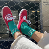 Girlfriend Socks (Mahogany)