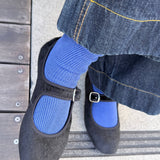 Crisp Step Socks (Blue)