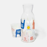 Thank You Bag Jar & Glass Set