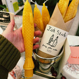 FISH STICKS (Fancy Beeswax Fish Shaped Taper Candles)
